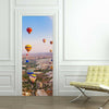 Porte Autocollant Neuf 3d Diy PVC Imperméable Décoration Murale Feu Ballon Qd047