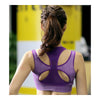 Letters Bra Shockproof Wireless Fitness Yoga Sports