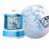 Good grid pole summer Icy Hot new creative snowman humidification fan spot