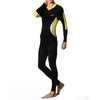 S016s017s018 une Seule Pièce Diving Suit Combinaison de Plongée Surf Jaune