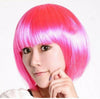 Women New Fashion Short Wig Straight Hair Anime Cosplay Party Full Wigs