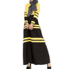 Muslimisch Damen Gewebe Sunday Kleidung Motley Kleid