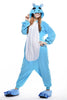 Unisex Adult Pajamas Cosplay Costume Animal one piece sleepwear Suit  hippo