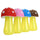 Creative Night Lamp USB Mushroom Humidifier Air Purifier   red