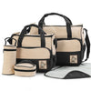 Hot 5pc Baby multifunction Changing Diaper Nappy Mummy Mother Handbag Bags