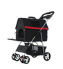 Foldable Pet Stroller Cart Travel Dog Cat Carrier Bag
