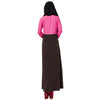 Muslim Motley Loose Long Dress Long Sleeve
