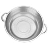 Acero Inoxidable Vegetal Desagüe Cesto Ajustable 22,5cm