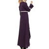 Muslimisch Damen Gewebe Langes Kleid