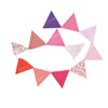 Cotton Cloth Hang Stripe Pennant Birthday Party Decoration Children Party Venue