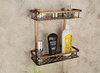 Antique Salle de Bain Accessoires Comestics Bain Produits Double Tablettes