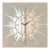 Reloj de Pared Cuarto de Estar Decoración Espejo Sol