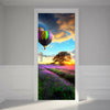 Porte Autocollant Neuf 3d Diy PVC Imperméable Porte Mur Campagne Qd001