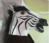 Zebra Head Mask Rubber Latex Animal Costume Full head Mask Halloween Costume Fan