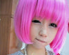 Women New Fashion Short Wig Straight Hair Anime Cosplay Party Full Wigs