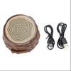 Outdoor Protable Mini Speaker Hands-free Bluetooth Wooden Stump Music Subwoofer
