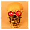 Tricky Toys Resin Glittery Skull Statue Human Skeleton Halloween    bareheaded