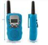 2 Pack Walkie Talkies Twin Radio 3km LCD Screen For Children Toy