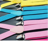 Men Women Unisex Adjustable Clip-on suspenders Elastic Braces Gallusus
