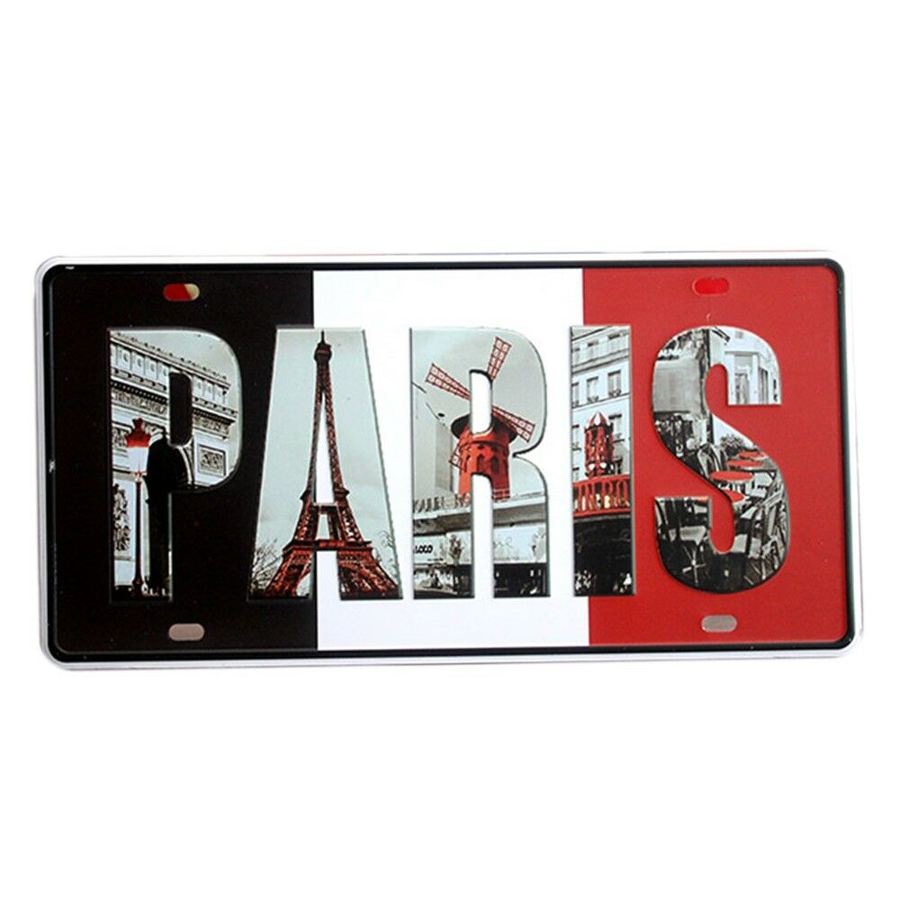 America Vintage Car Plate Wall Hanging Decoration   14