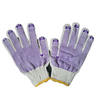 Cotton Gloves with Anti-slip Point and Elastic Knit Wrist Regular Size