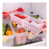 Rectangular removable storage box classification refrigerator drawers Box