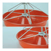 Red Piglet Pig Fodder Slot Feeder Tool