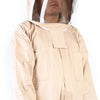 Beige Épais Hoodied Apiculture Uniforme Euipment Anti-bee Vêtements