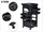 Beauty Salon Spa Hairdressing Tools Storage Rolling Trolley Caster  5 drawers