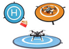 Landing Pad Helipad Foldable  For DJI Phantom 4 3 Mavic Pro Drone RC Quadcopter