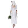 Halloween Lace White Gauge Costume