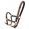 Bridle Headstall Wear-resisting Equestrianism Supplies  dark brown