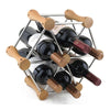 6 Rack Wine Stand Wooden Wine Holder