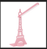 Schreibtisch Rotierende Tisch Led Lampe USB Lade- Berührung Lampe Paris Turm