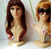Professional Heavy Female Wig Mannequin  For Wigs Hat Sunglasses Jewelry Display
