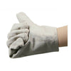 1 Par Trabajo Protección Lona Puro Algodón Grueso Guantes 24cm