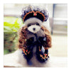 Dog Pet Clothes Cloak Wig Hat Suit   PF19 black