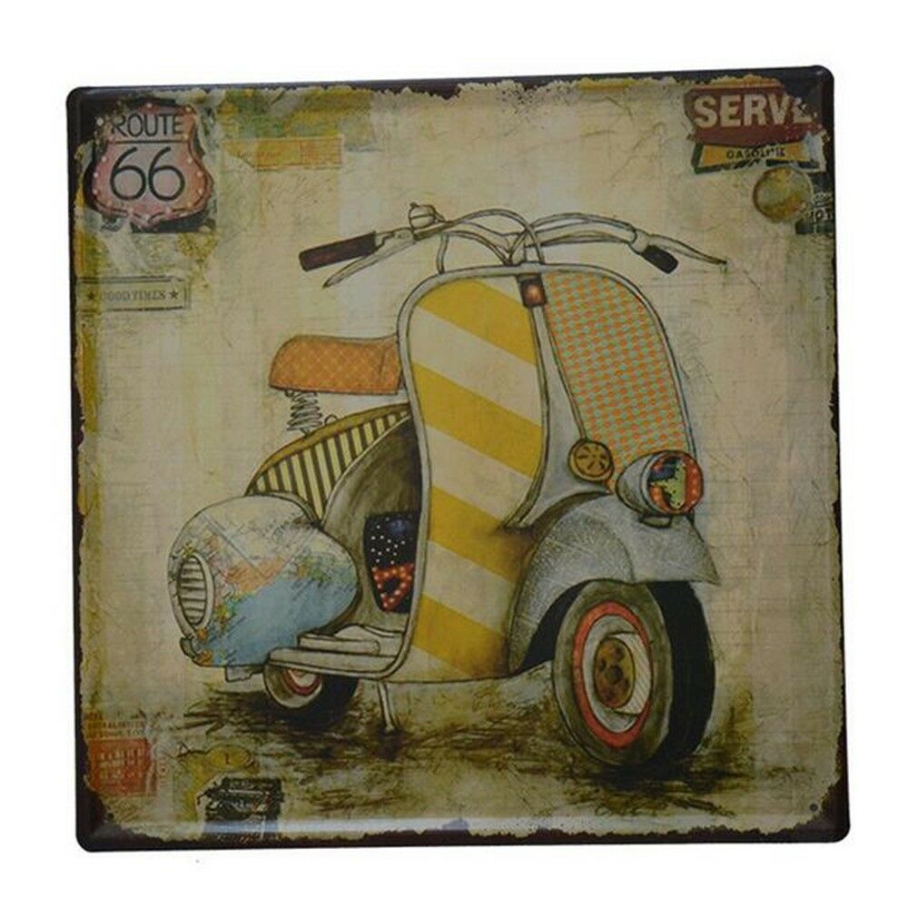 Bar Cafes Coffee Shop Wall Hanging Decoration Iron 8027