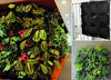9 Bolsillo Verde Vertical Plantador de Jardín Montaje de Pared