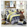 Lit Housse de Couette Bâche 4pc Set Gamme Coton 100% 032