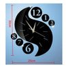 Reloj de Pared 3d Sacando Decoración