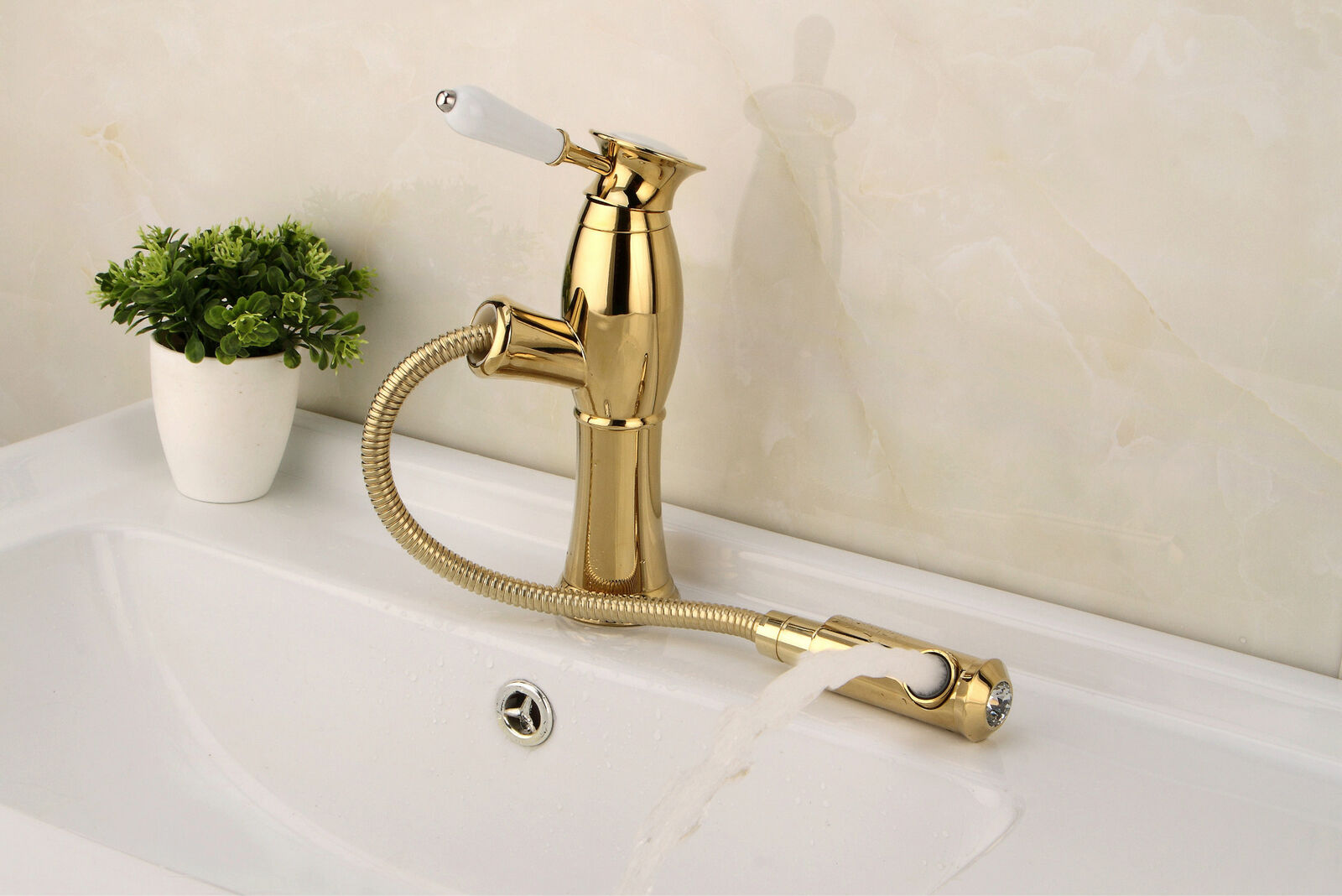 copper kitchen faucet pull golden basin faucet basin faucet pull Continental