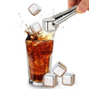 2 Pzas. 304 Acero Inoxidable Bola de Hielo Vino Herramienta en Barra