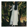 Embriodery Snowflake Long Sleeve Dress   S