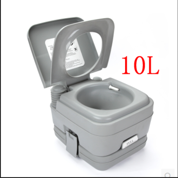 10L DOUBLE SPRAY NOZZLES PORTABLE TOILET FOR CARAVAN & CAMPING