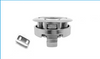 Stainless Steel 2" Flush Pull Latch Push To Close Lift Handle Marine Boat Hatch