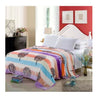 Two-Side Decke Bett Überwurf Koralle Fleece Super Weich Warm Wertvoll 200cm 34