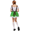 Suspender Skirt Green Costume Woman Beer Festival Costume