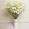 10pcs of artificial fake baby's breath full of stars silk bouquet bride wedding