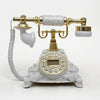 Antique Style dial button Phone French Style Old Fashioned Handset Telephone